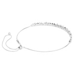 Mesmera choker Marquise cut, White, Rhodium plated